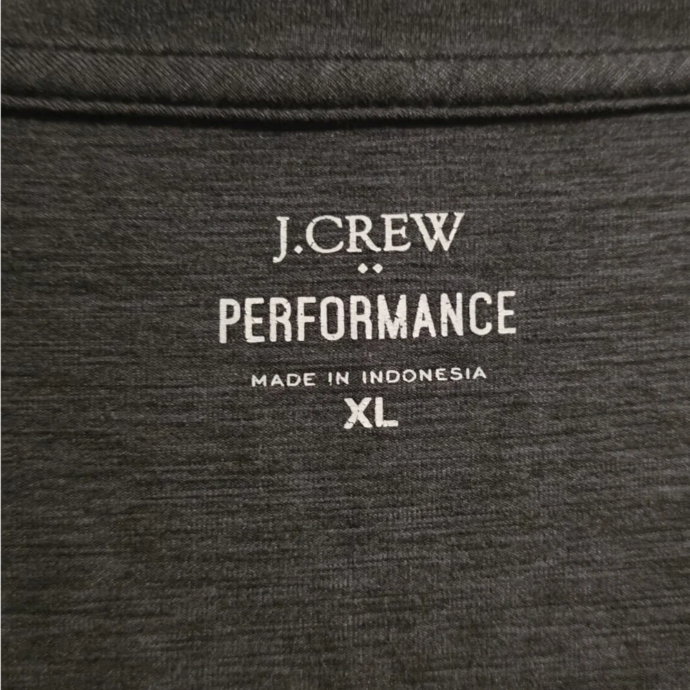 J. Crew Men's Black Polo Shirt